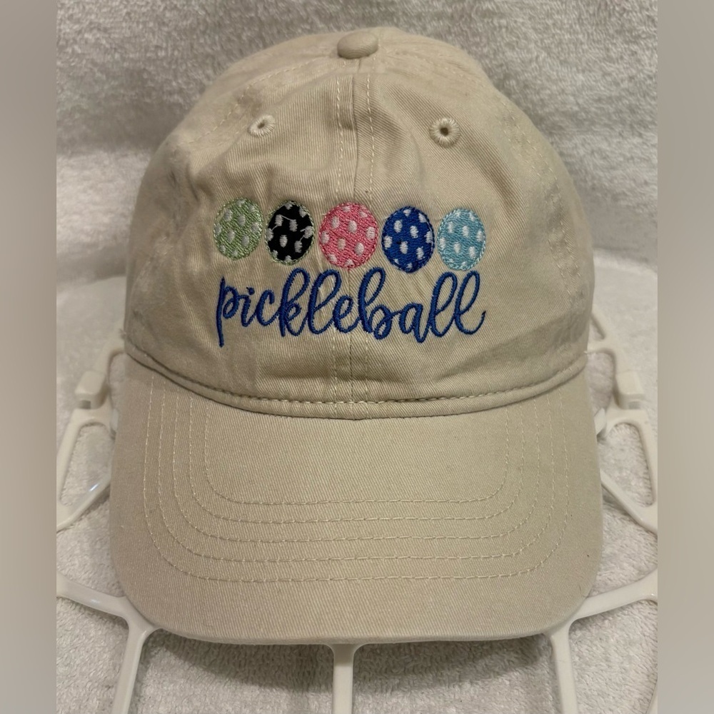 Pickleball Embroidered Cap - Picture 1 of 5
